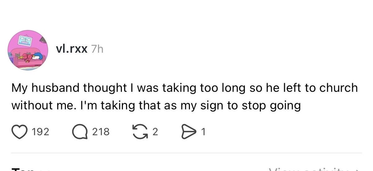 vrygroovy's tweet photo. @cantwhoopmetho It’s literally twitter just connected to your insta meaning using your insta info. 

I posted this today and got attached by the church community 🤣 https://t.co/mUTwnsNjMJ