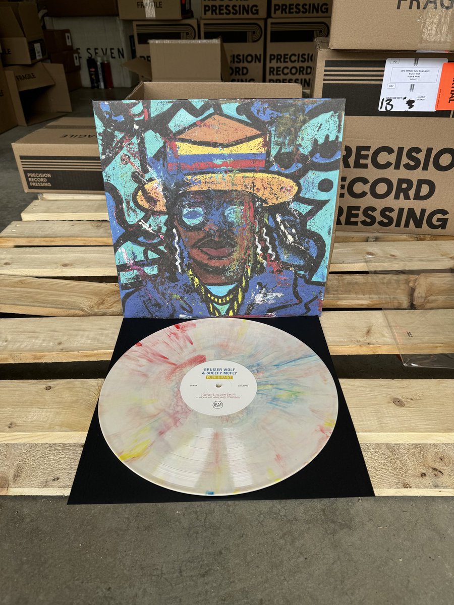 wearenearmint's tweet photo. Bruiser Wolf &amp; Sheefy McFly
Push &amp; Paint

Jawbreaker vinyl limited to 100 

Available now https://t.co/GdZHMqMd9I