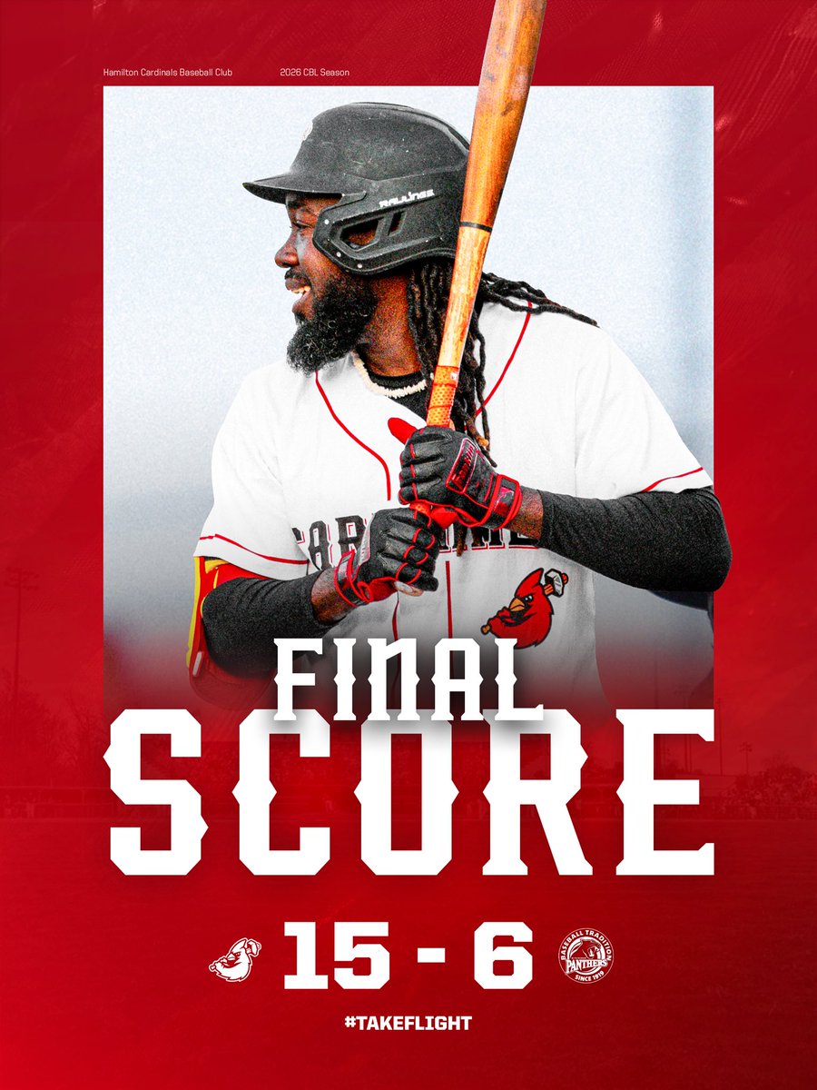 HamCardinalsCBL's tweet photo. Bounced Back!

#TakeFlight https://t.co/aW45irDRyf