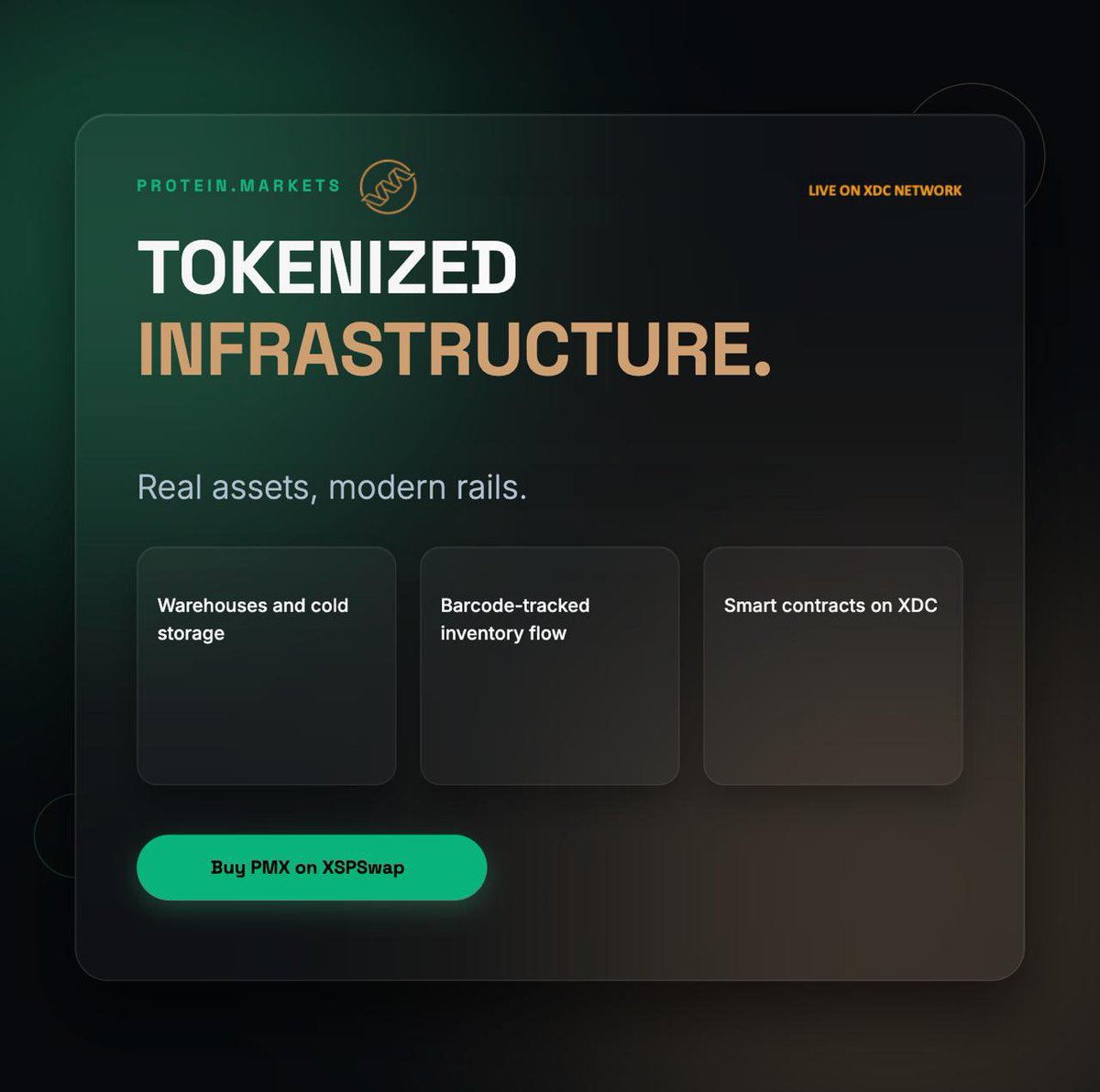 ProteinMarketsX's tweet photo. PMX on Dex https://t.co/qf05ViUxtz https://t.co/oHoqYVcy37