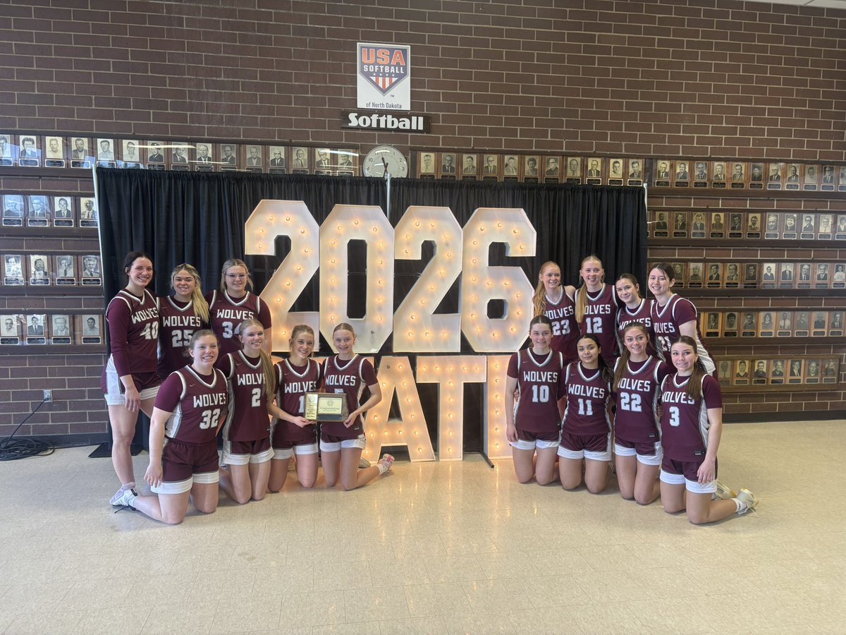 AnnabelleMae24's tweet photo. ND Class A State Tourney 2026 https://t.co/g5KTV6cQqj