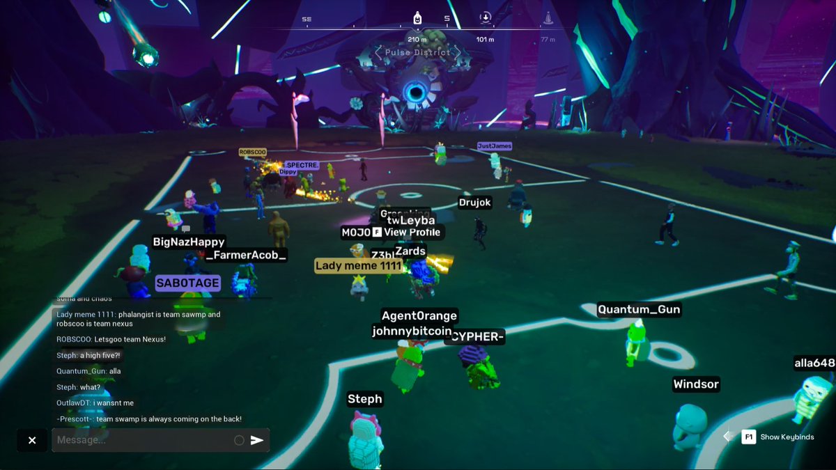 OlegEblov's tweet photo. Into The Otherside Special 30

Big congrats @Papichulomemeon the 30th anniversary event, we had a great sunday evening today
Just look at that amazing view in the last photo, nexus is beautiful
@LadyMeme12345 @ROBSTHER1 @thephalangist 
#FeatherSyndicate https://t.co/KQYHPTsCHm