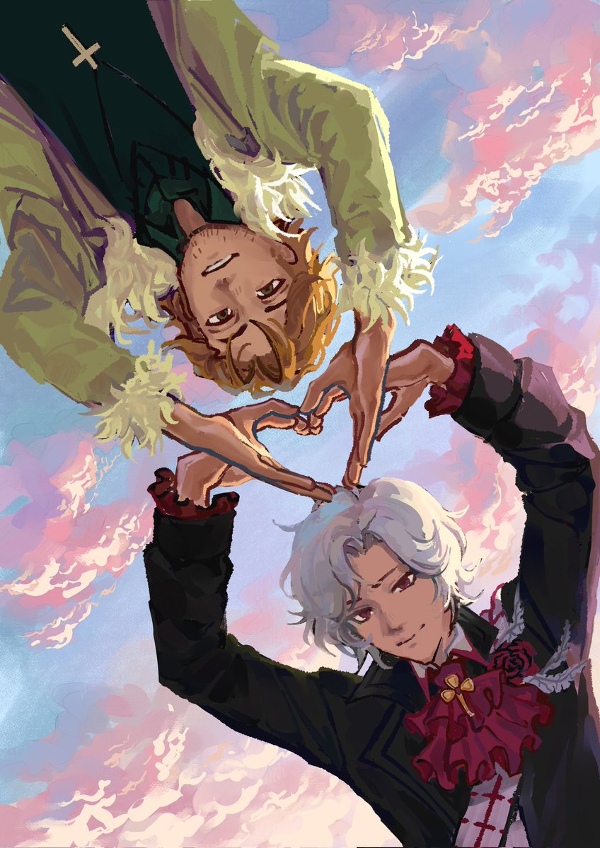 woofhiss's tweet photo. thank you to @blakenedNight for this AMAZING AMAGATA PIECE!!!! ❤️❤️❤️ i love it sm they're so cutieful

#TheUzujigokuMassacre #tumtwt #AkiraAmano #SatoshiOgata #amagata https://t.co/GRFBelzxvW