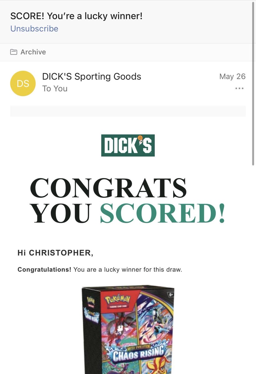 DigitalCK's tweet photo. @BrandonCollect They absolutely send emails https://t.co/zmG1FUdPUF