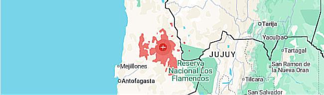 verxitoo's tweet photo. 🇪🇸: Temblor 5,9 azota en Antofagasta y partes de Bolivia en Chile.

Catalá: Tremolor 5,9 assota Antofagasta i parts de bolívia a Xile. https://t.co/syAFmOebM0