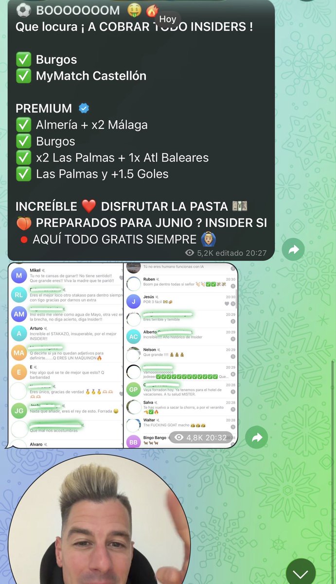 INSItips's tweet photo. ¡ Y TODO EN EL CANAL ! 🤑🔥🤑
Que locura

✅ Burgos
✅ MyMatch Castellón

PREMIUM ✅️
✅ Almería + x2 Málaga
✅ Burgos
✅ x2 Las Palmas + 1x Atl Baleares
✅ Las Palmas y +1.5 Goles

Os dejo link GRATIS de acceso en el primer comentario abajo 🚀 ESTAMOS ON FIRE 🙆🏼‍♂️ https://t.co/LxBnqKE5Sj