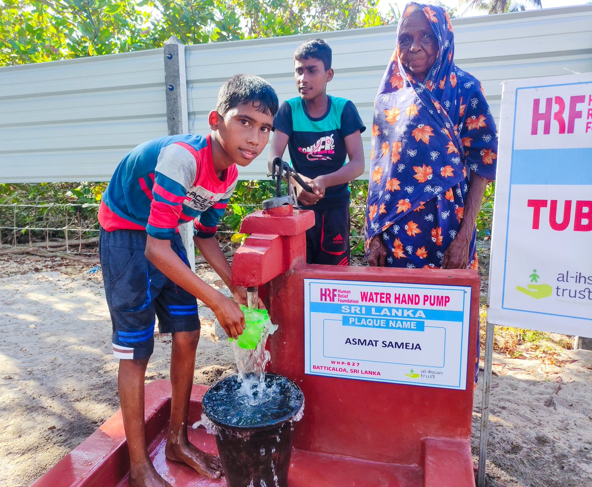 Human_Relief's tweet photo. Another water well completed in Sri Lanka. 

Clean, safe water for a family who desperately needed it. 

And for less than £1 a day, you could fund the next one. Could you make that commitment?
👉 https://t.co/xtpY0ZrBbM

#HRF #HumanReliefFoundation #CleanWater #SriLanka https://t.co/y8Ulk3hcOs