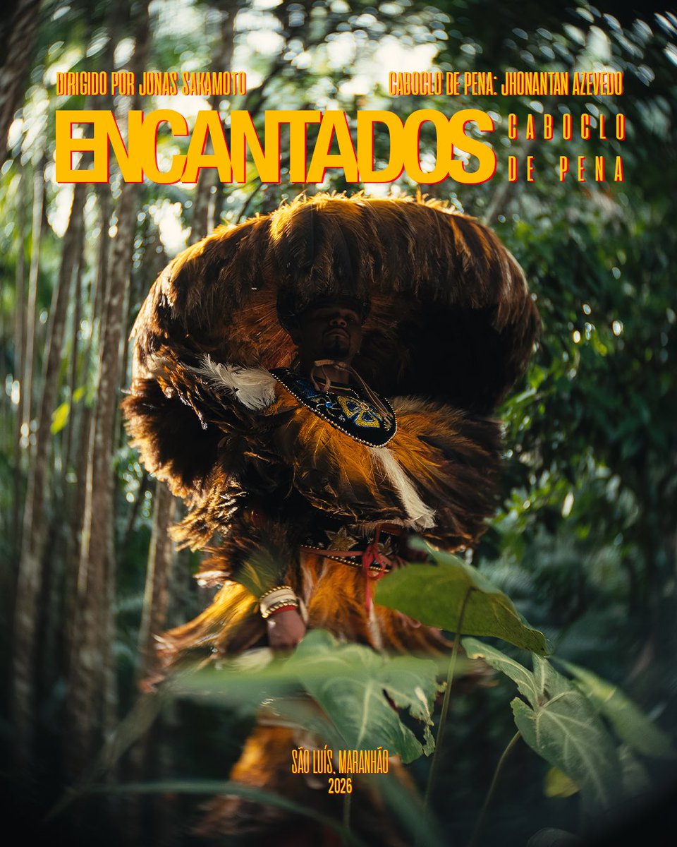 jonassakamoto's tweet photo. Amanhã (01/06/26) tem novo filme “Encantados: Cabloco de Pena” no Instagram! 🎥🎬 https://t.co/0j6TGpsAi5
