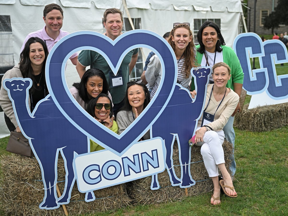 ConnCollege's tweet photo. 💙 Once a Camel, always a Camel.

We are already missing the alumni who were back on campus for Reunion Weekend. ⬇️ Take a look at some of the memories that were made! #ConnColl https://t.co/RUvnSLZ1Gn