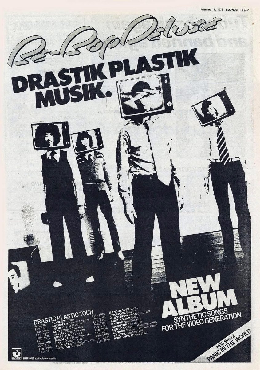 creepingbentorg's tweet photo. DRASTIK PLASTIK MUSIK https://t.co/g8dMFzEGFf