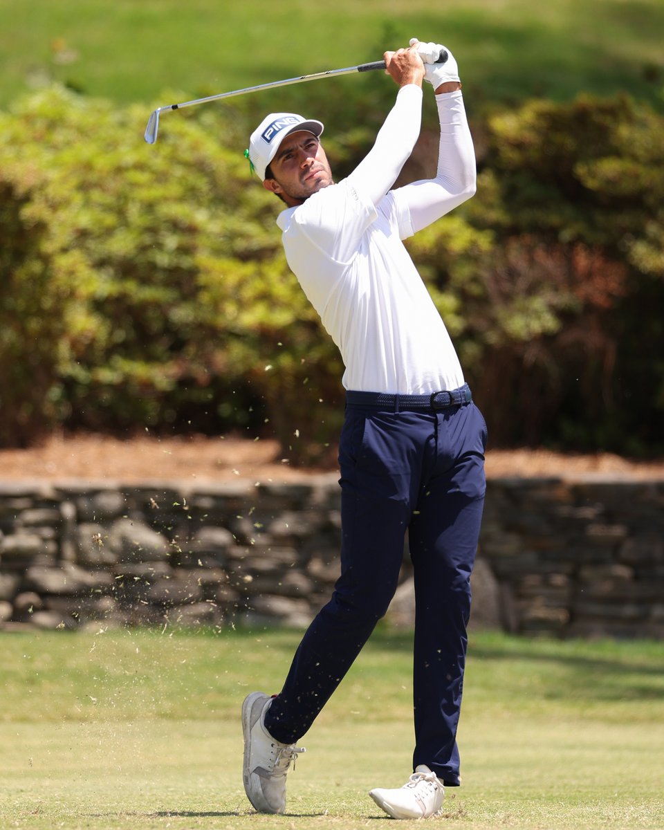 PingTour's tweet photo. A 257-yard hole-in-one on Saturday and a playoff victory on Sunday. 👌 What a weekend for first-time Korn Ferry Tour winner Alvaro Ortiz. 🏆 #PlayYourBest 
 
The PING equipment in play for his win at the @UNCHealthChamp: G430 MAX driver (9º), G430 MAX 3W, iDi Driving Iron, Blueprint S irons (4-PW), Scottsdale TR Piper C putter.