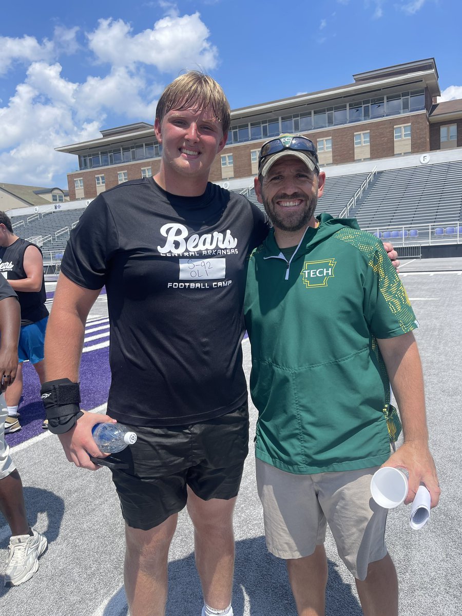 FinneganPotter's tweet photo. Grateful for the opportunity to receive an offer from Arkansas Tech University. Thank you to the coaching staff for believing in me and taking the time to evaluate me as a player at the All Arkansas Showcase. Excited to keep building relationships and continue the process.
@ATUFootball @RoyThompsonFB @KevinNJWewers @CBHS_Football @coachcraw4d @ThomasMcDaniel4 @Rivals @CSmithScout @SWiltfong_ @TomLoy247 @JohnGarcia_Jr