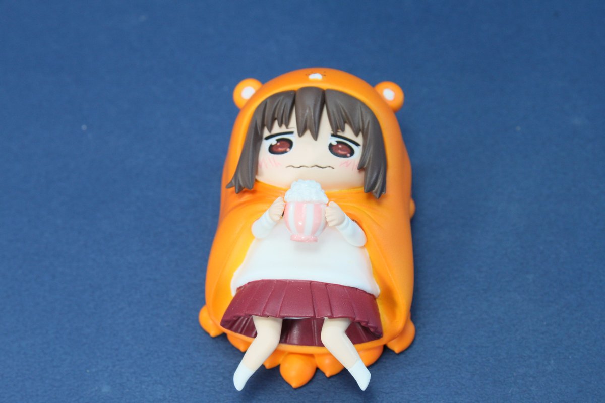 hatsuminn's tweet photo. トレフェスオンラインでうまるちゃん、海老名ちゃん、切絵ちゃんも販売します～
チョロＱの車台を仕込んだら走らせることもできます！
＃うまるちゃん　＃干物妹うまるちゃん https://t.co/n7xSqGXoMb
