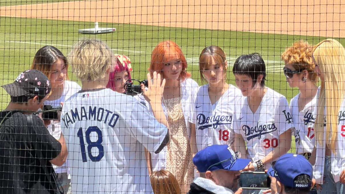 ____Ysk____'s tweet photo. 友達が現地行ってて「幸せのお裾分け」って写真送ってきてくれた🫶🏻

#XG #XG_Dodgers https://t.co/UbeOZroAxi