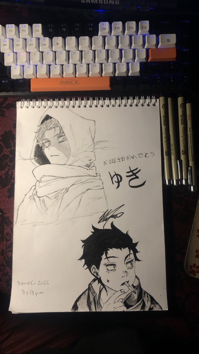 hinapoo2's tweet photo. Another drawing for a close friend 
#rezero #subaru https://t.co/WsCGyPNxnj