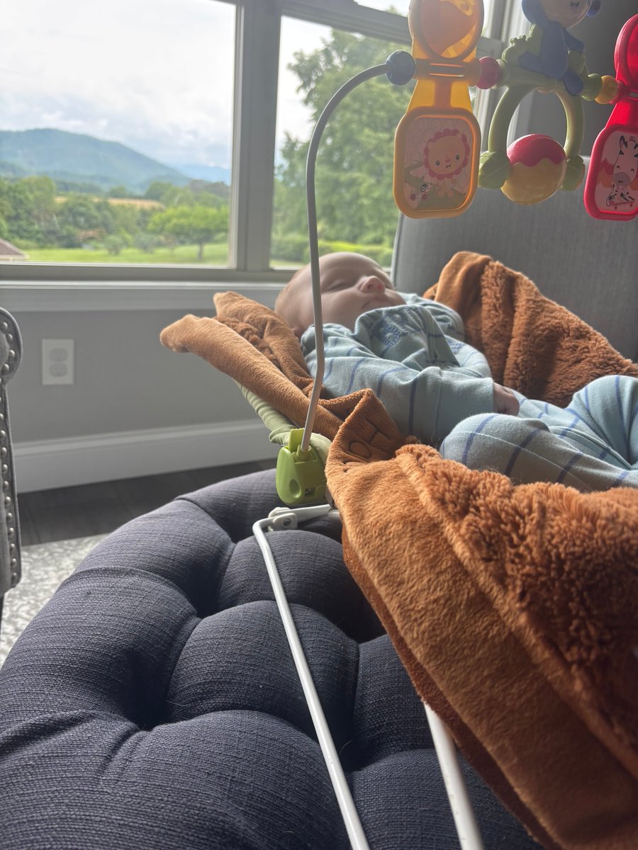 HaroldMears's tweet photo. I’m watching my grandson for a couple of hours. A clean diaper and a bottle and now it’s nap time.😴 https://t.co/7mJmyIFlaO