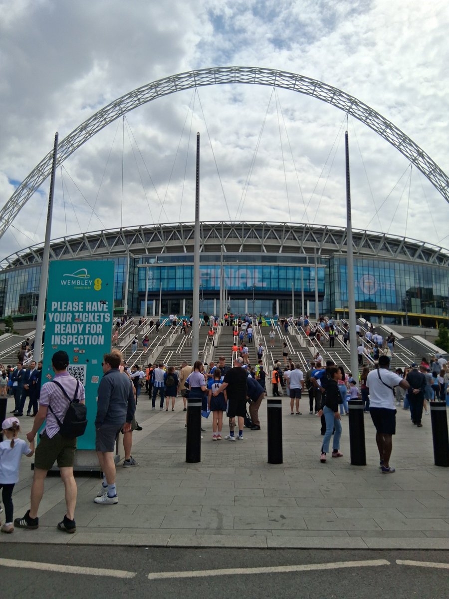 LEndean's tweet photo. Brighton&amp;Hove Albion 0 Manchester City 4
Womens Fa Cup Final
Wembley 
Att 43,917
Sunday 31st May 2026
And Masters Football at Wembley Arena 
Ajax Won The European Masters https://t.co/J3EyKs9GNr