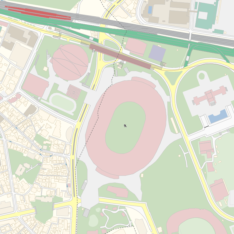 geotofficial's tweet photo. 【#地理好きさんへの挑戦状 568】
ここはどこの地図でしょう？

Jリーグ百年構想リーグはプレーオフラウンド第二戦へ！
「#競技場マップ」だけで日本の地域（スタジアム⚽）を当ててください。皆様のご挑戦をお待ちしております！ https://t.co/RMjfsdTp1q