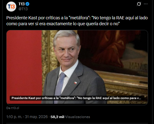 gransopi's tweet photo. Yo sí tengo acceso a la RAE 

Tenemos un presidente, ignorante simplón, memo, bobo, lelo, idiota, ceporro, gaznápiro, zoquete, cateto, paleto, patán, zafio, rústico, tosco, basto, embustero, falso, falaz, farsante, bruto, zote, necio, ceporro, inepto, necio, tonto y grosero https://t.co/q6fQPEGiEJ