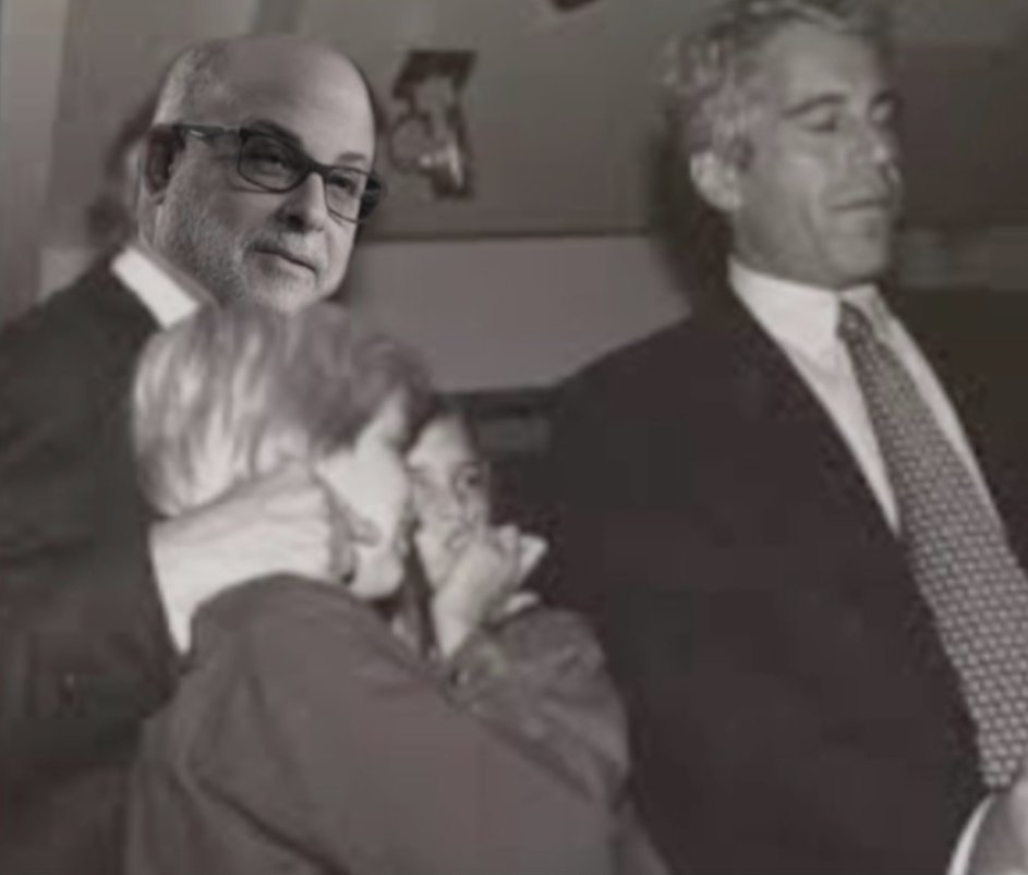 BrainWormVaxine's tweet photo. @ImBreckWorsham @marklevinshow Mark Levin is a #PedoProtector for Trump and the Howard Lutnick - Alan Dershowitz types in the #EpsteinFileList 

Here he is initiating Ivanka and Eric into the family https://t.co/AkX2GYSzRJ