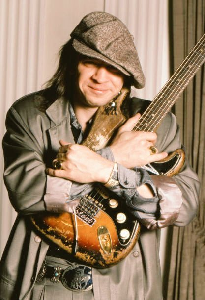 bluezharp's tweet photo. Stevie Ray Vaughan 
Photo by ©David Gahr https://t.co/UCczlhW3aD