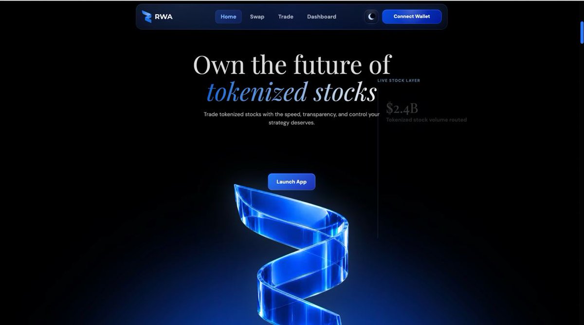 RWA_Inc_'s tweet photo. TOKENIZED STOCKS LAUNCHED ON https://t.co/WI07e0OrLW

The line between traditional markets and blockchain is disappearing.

Today, we're excited to introduce the next evolution of the RWA ecosystem:

⚡ RWA Inc Tokenized Stocks

A new infrastructure layer designed to bring global equities on-chain through a compliant, scalable, and institutionally focused platform.

🌎 Multi-Chain Infrastructure
🔄 Multi-Aggregator Liquidity Routing
📈 Tokenized Public Equities 
🏛 Institutional-Grade Compliance
⚡ Faster Settlement & Global Accessibility
🔗 Connected Capital Markets

For decades, access to financial markets has been fragmented by borders, brokers, settlement delays, market hours, and legacy infrastructure.

We're have changed that.

The RWA INC tokenized stocks platform:
• Tokenized stock access
• Cross-chain distribution
• Multi-chain liquidity infrastructure
• Aggregated market access
• KYC & AML compliance frameworks
• Investor onboarding systems
• Institutional-grade reporting
• Fractional ownership opportunities
• Global capital participation

As tokenized equities become one of the fastest-growing sectors in digital assets, RWA Inc is positioning itself at the center of the transition between traditional finance and on-chain markets.

This is a big deal. 

This is the beginning of fully connected capital markets.

🌐 Explore the platform:
https://t.co/Wv82sjbz6P

Real World Assets. On-Chain.