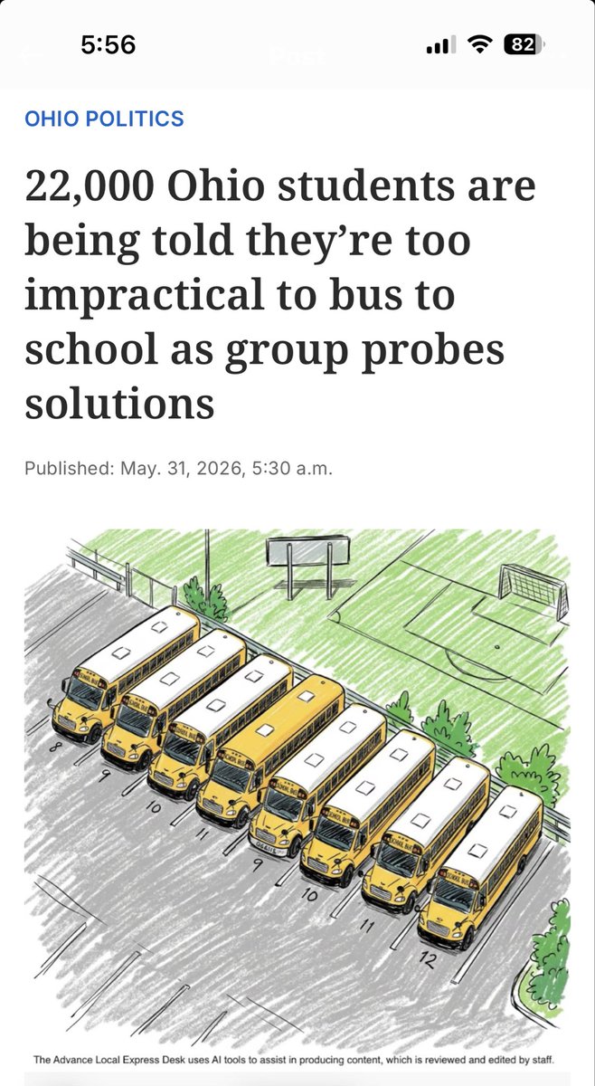 MattSkrajner's tweet photo. AI came up with an interesting numbering system for this bus parking lot illustration. And like a quarter of a soccer field? https://t.co/8GDsRrDsBm