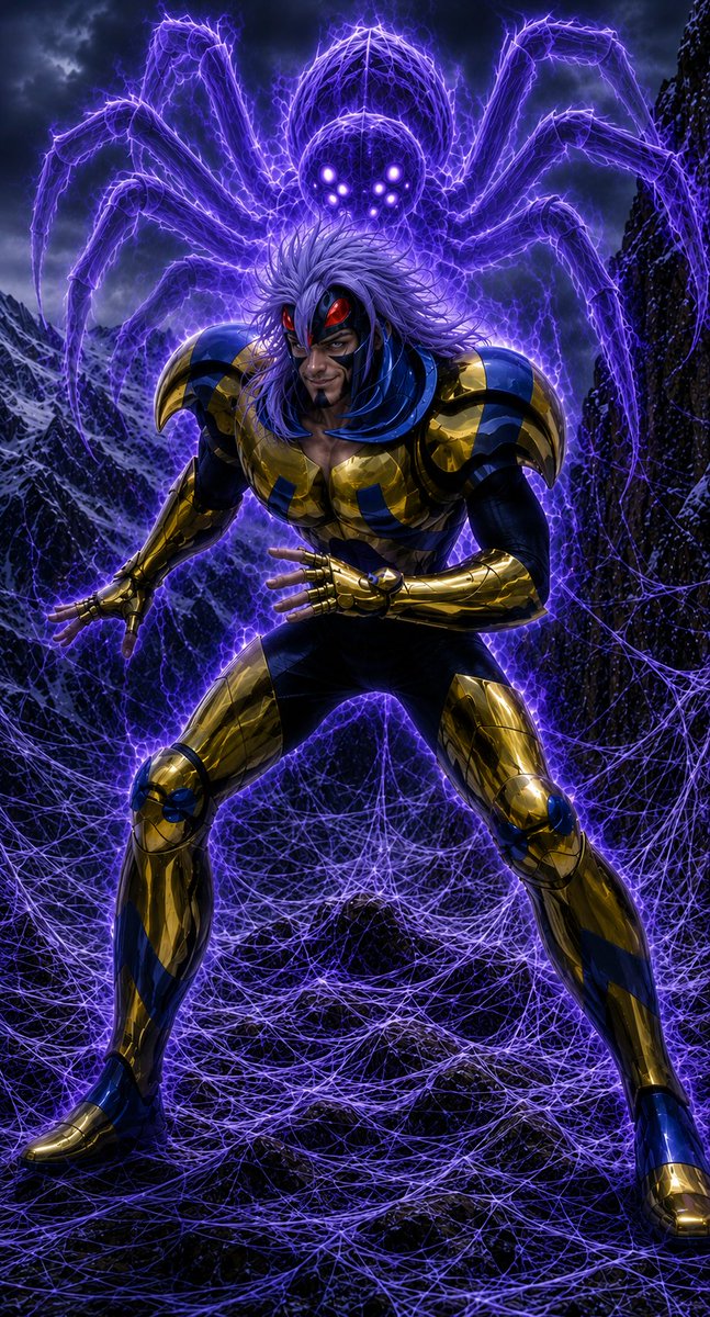 AikawaYuuka's tweet photo. A.I 作画     
白銀聖闘士    
巨犬座のシリウス
ヘラクレス星座のアルゲティ
銀蝿座のディオ
蜘蛛座のアラクネ    

#ai作画 
#白銀聖闘士 
#巨犬座のシリウス
#ヘラクレス星座のアルゲティ
#銀蝿座のディオ
#蜘蛛座のアラクネ https://t.co/EBsZjc83Jq