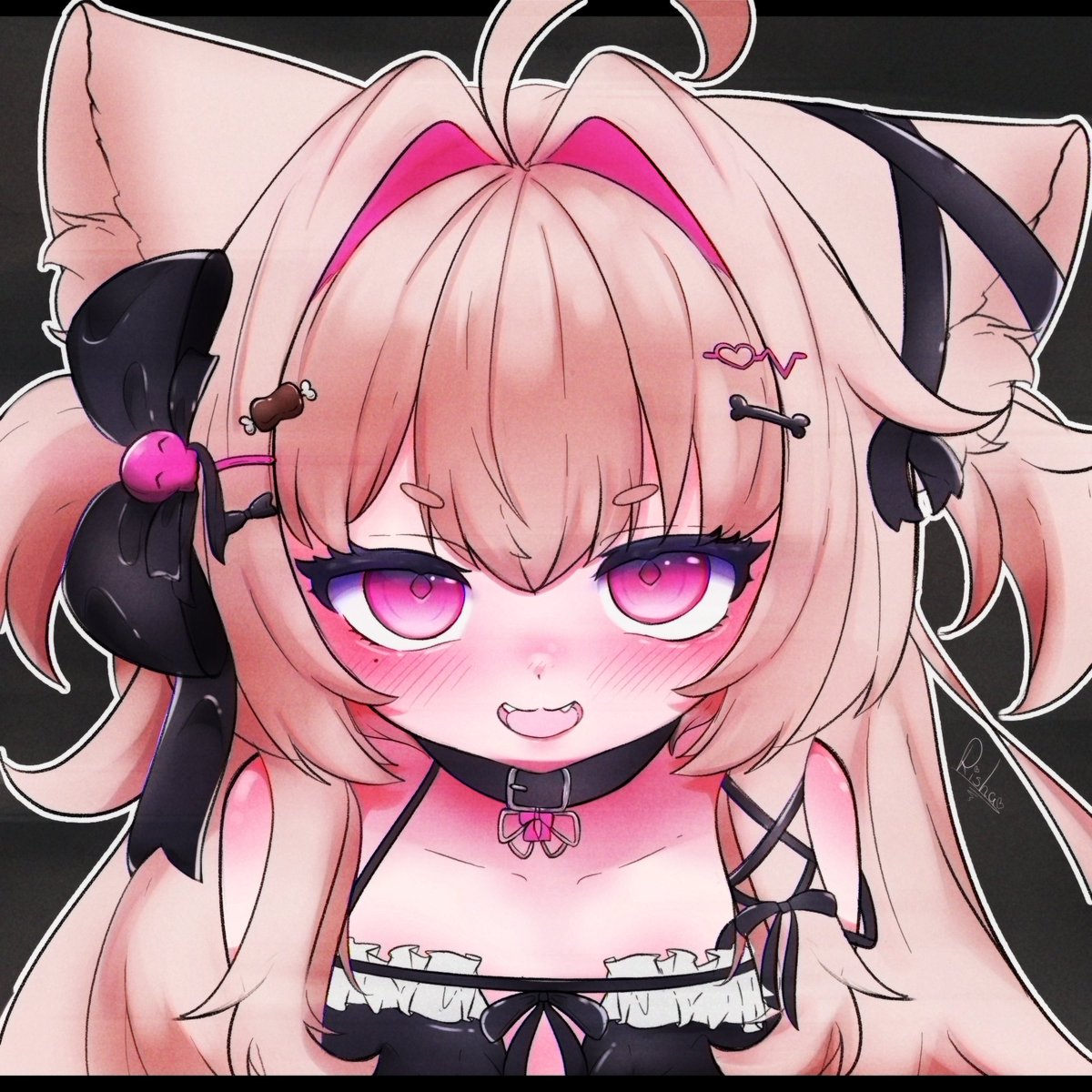 rishartst's tweet photo. Good luck in your indie journey @NanakoNiku!!🎀🍖🩷

#meatfart https://t.co/25ZQX3iHxb
