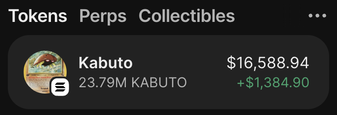 proroketh's tweet photo. The $KABUTO treasury is growing very fast

Every serious Pokémon collector knows who the Kabuto King is

When the crowd returns to crypto they will bid his coin hard

Kabillions https://t.co/zB9rgZmFEi