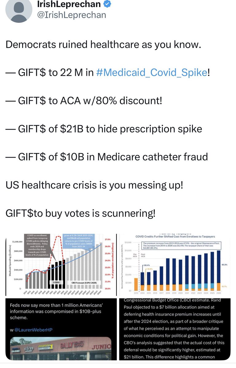IrishLeprechan's tweet photo. @Acyn Ossoff s/b so “incompetent”!
He had had potential too!

Ossoff is just JEALOUS
W/ #POTUS_ENVY!

#Corruption w/ #USAID &amp;
Healthcare gift$ &amp; #Waste_Fraud_Abuse 
&amp; RUSSIA\RUSSIA\RUSSIA! Fake
FISA warrants Obama perpetrated 
&amp; #open_Borders 
was all on Democrat “overlord” tenure! https://t.co/JT6MpanhJG