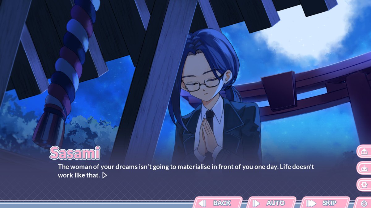 ebihimes's tweet photo. In Miss Sasami is Losing Her Mind, you begin the story as a tired burnt out lesbian in a dead-end office job
and you end it as a tired burnt out lesbian in a dead-end office job with a girlfriend. https://t.co/7KSmkI4zPw