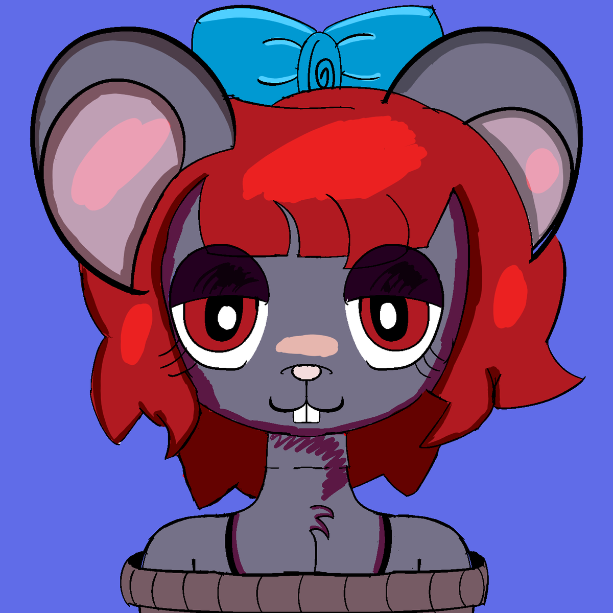 ChippyMousey's tweet photo. @WolnoArt Stare off!!! https://t.co/meBgfacVru