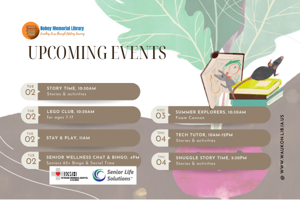 WaukonLibrary's tweet photo. Visit our website for more events: https://t.co/R6kHHI2Ufn https://t.co/9OcXFdhCkX