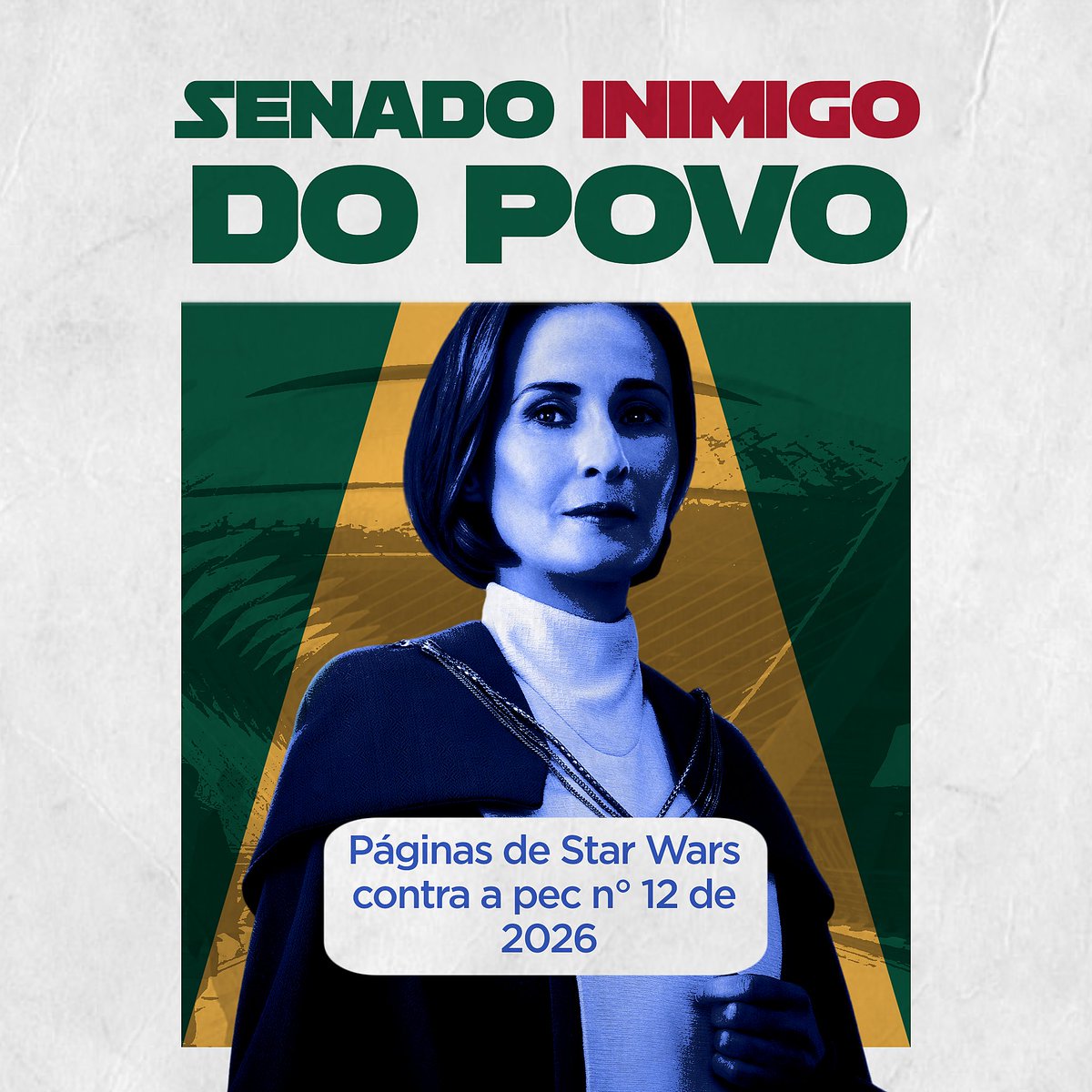 acervogrogu's tweet photo. Nossos governantes usam de um esforço constante e palavras bonitas para fazer com que aceitemos o retrocesso disfarçado de progresso. Querem que fiquemos calados, viremos as costas uns para os outros.

Precisamos mostrar que nossas vozes não serão silenciadas!#SenadoInimigoDoPovo https://t.co/9iLJWt3gnI