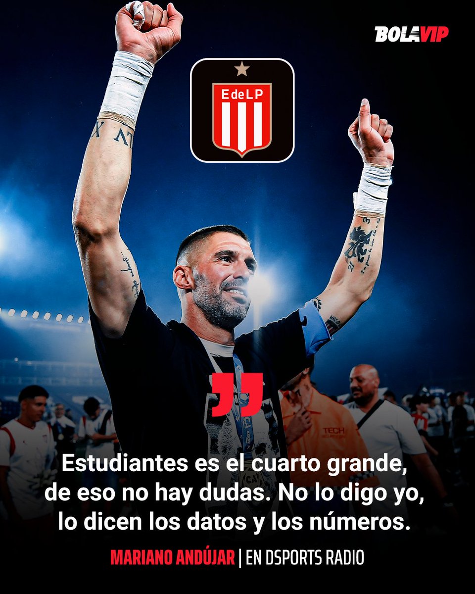 BolavipAr's tweet photo. El ex arquero resaltó la grandeza del club Estudiantes de La Plata en el fútbol argentino. 🗣️✍️ https://t.co/XU1jomLUcg
