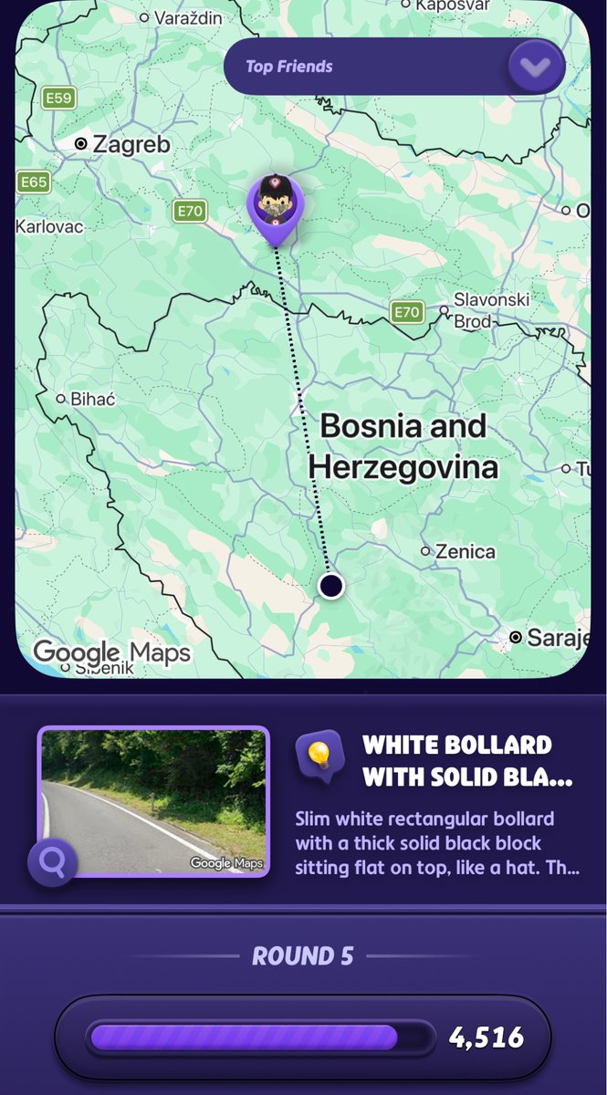 miloenjoy's tweet photo. 5月31日のGeoGuessr Daily Challengeは、国当て3/5（🇳🇿🇮🇳🇨🇭❌❌）でまたも後半崩れ、1.8万点台🥈 インド🇮🇳のそんなところに離島があるとは知らなかったR2。スイス🇨🇭での道路・地名精査が思ったよりうまくいったR3。見分けがついていなかったR5。 https://t.co/7jr90gOZcF