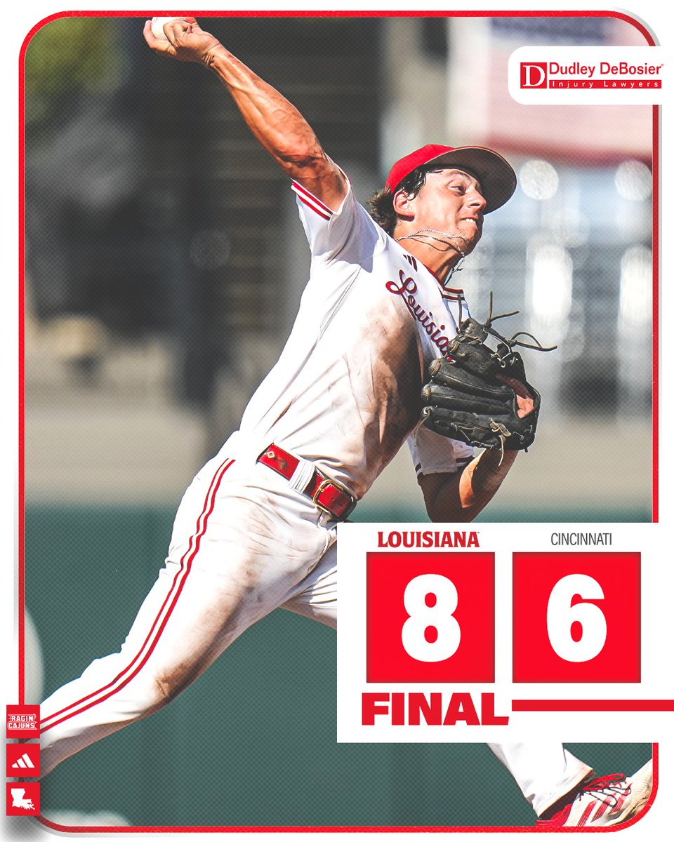 Louisiana Ragin’ Cajuns® Baseball tweet media