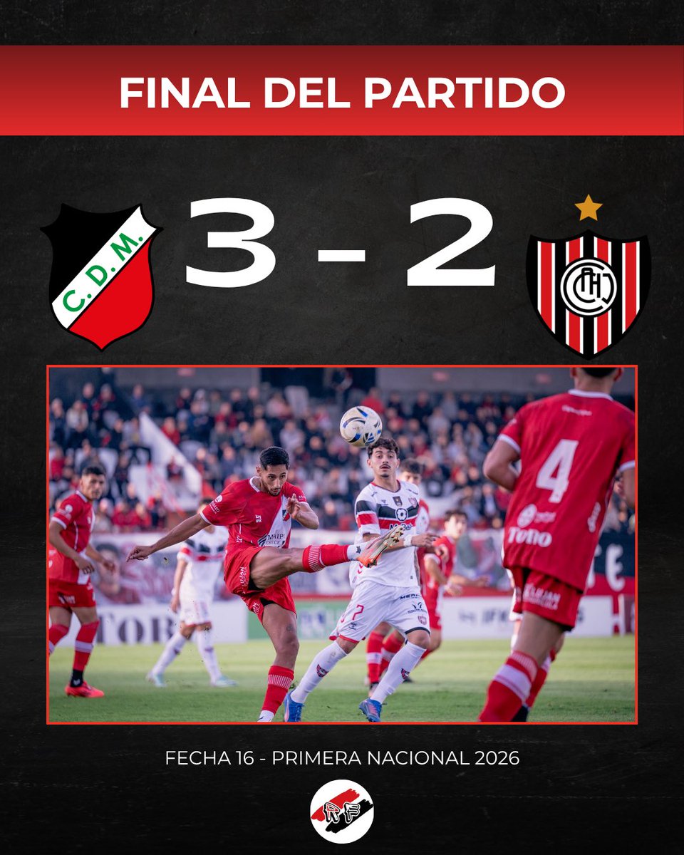 rinconfunebrero's tweet photo. 🚨 Durísima derrota de #Chacarita en Mendoza. Erró un penal en el 1er tiempo, luego lo empató, lo dio vuelta y no supo aprovechar la ventaja para controlar el partido. 

❌  Los errores propios y la falta de carácter llevaron a que el local se anime.

Un papelón. https://t.co/5xIkyEyWtn
