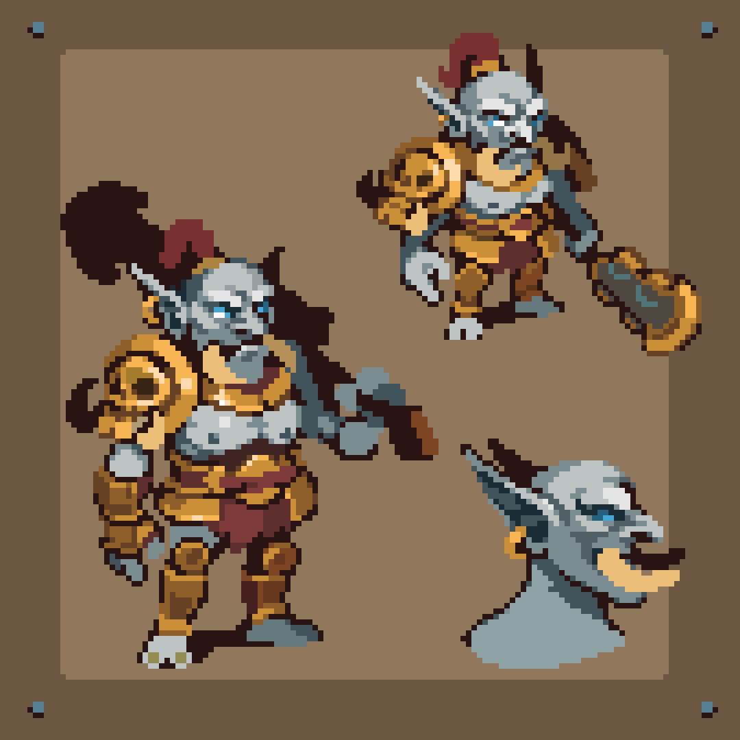 m3nsha's tweet photo. Zandalari Troll

#pixelart #warcraft https://t.co/86uOTVkOio