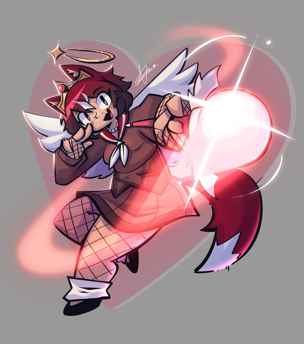 ANDREARTWORK_'s tweet photo. Art i made for my girlfriend
It's her character 🥰❤️ https://t.co/cTSgdL52PS