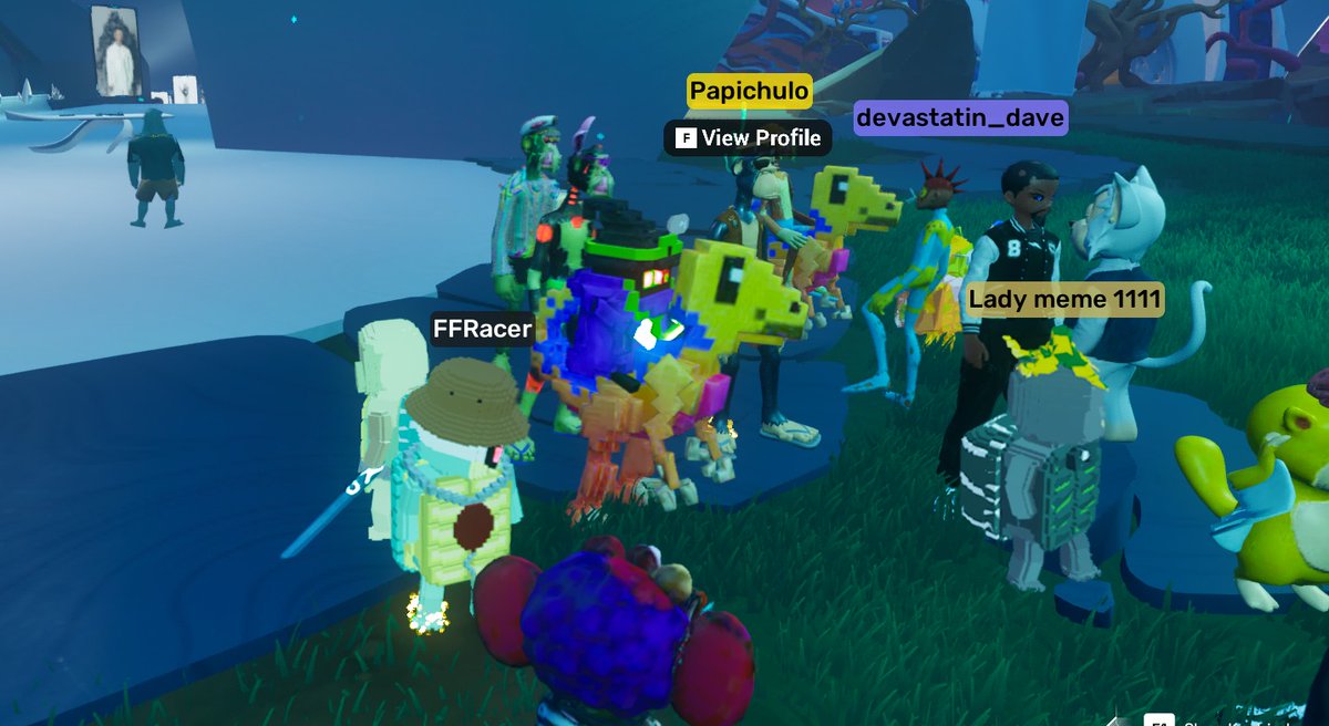 FFRacer_Matthys's tweet photo. As always a great event hosted by @Papichulomeme @LadyMeme12345 @thephalangist @ROBSTHER1 &amp; @Cryptohubrd on the @OthersideMeta 
The best represented avatars was  @TurtlezDotFun https://t.co/WunvqQENEW