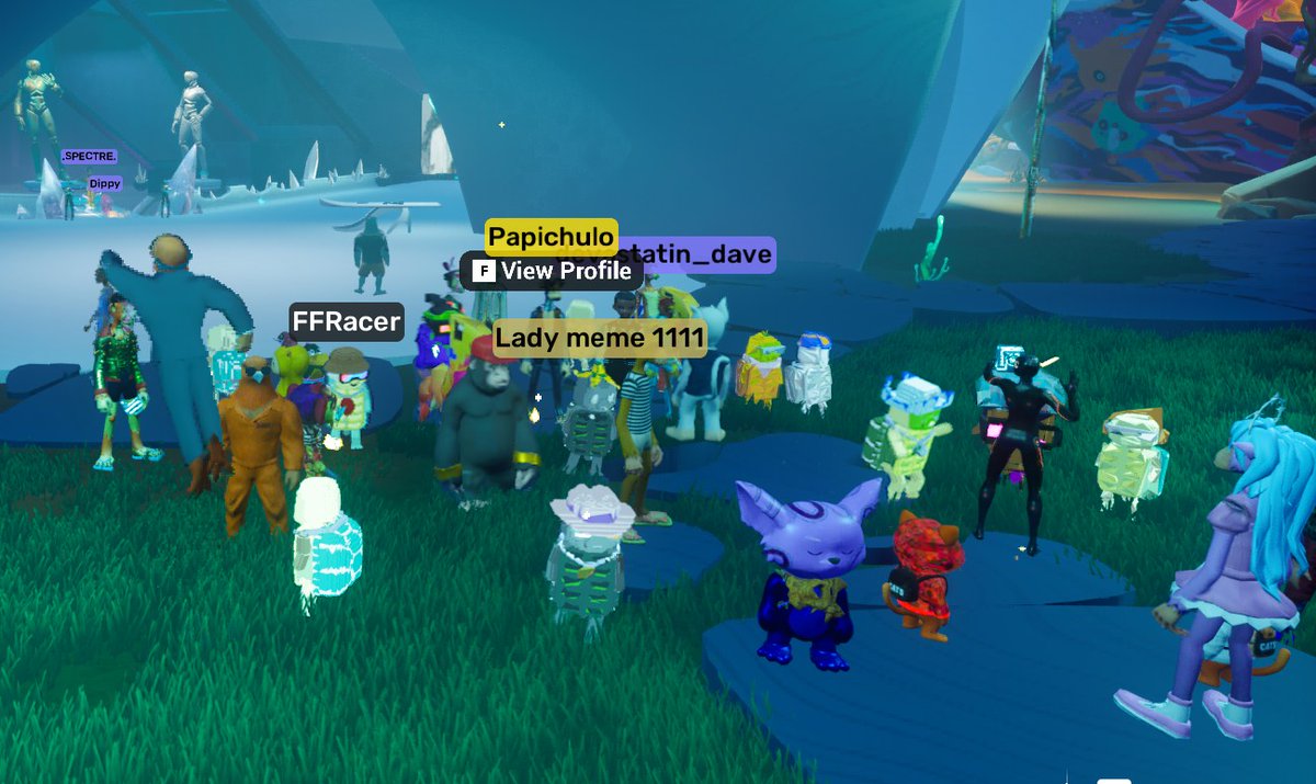 FFRacer_Matthys's tweet photo. As always a great event hosted by @Papichulomeme @LadyMeme12345 @thephalangist @ROBSTHER1 &amp; @Cryptohubrd on the @OthersideMeta 
The best represented avatars was  @TurtlezDotFun https://t.co/WunvqQENEW