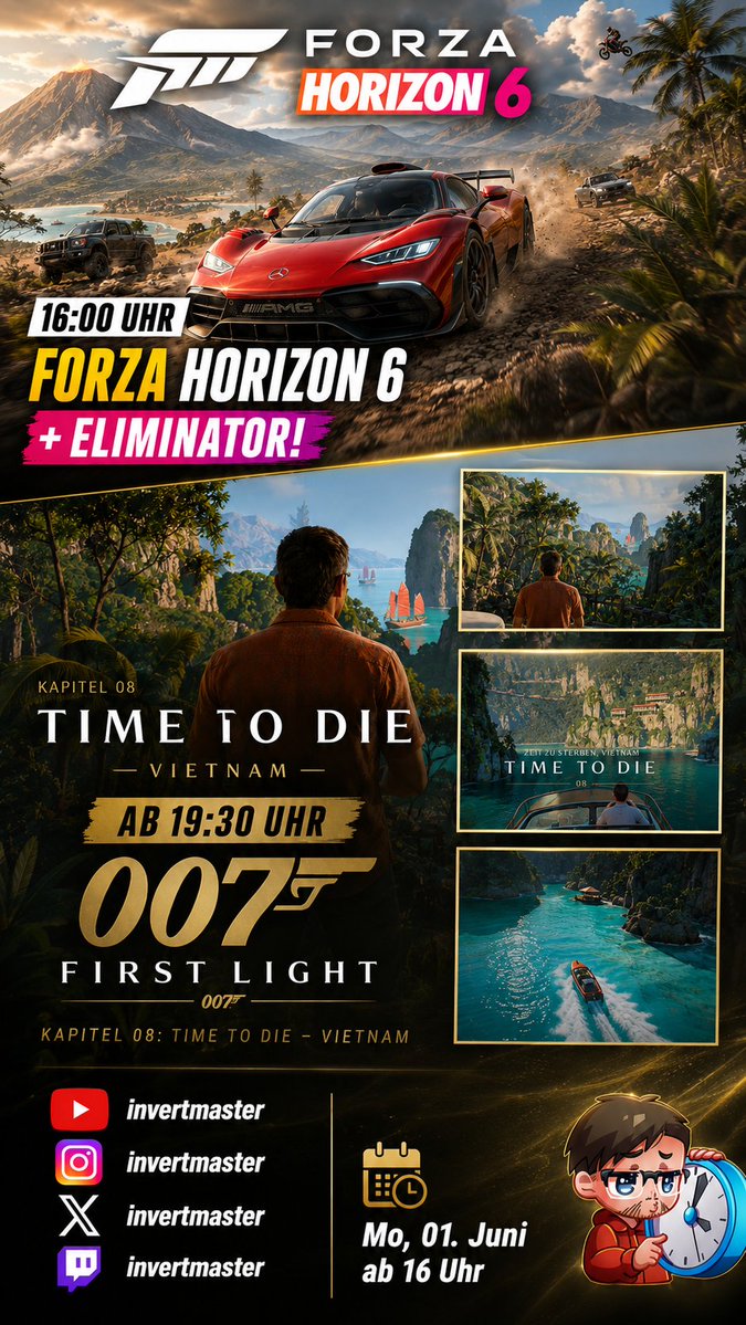 invertmaster's tweet photo. #Fastertogether #007firstlight - Die Woche beginnt schon mit voller Vorfreude! <3 https://t.co/CBZHU9VpmJ