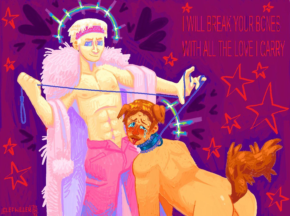 ClefKiller's tweet photo. CW // I DONT EVEN KNOW
SIGH, IM SORRY but me and some people were talking about Lars and Ken puppyplay and i couldn't resist...
Made on MS Paint i shouldn't be posting this here
#Plasticsunday https://t.co/1mz1vORPhW