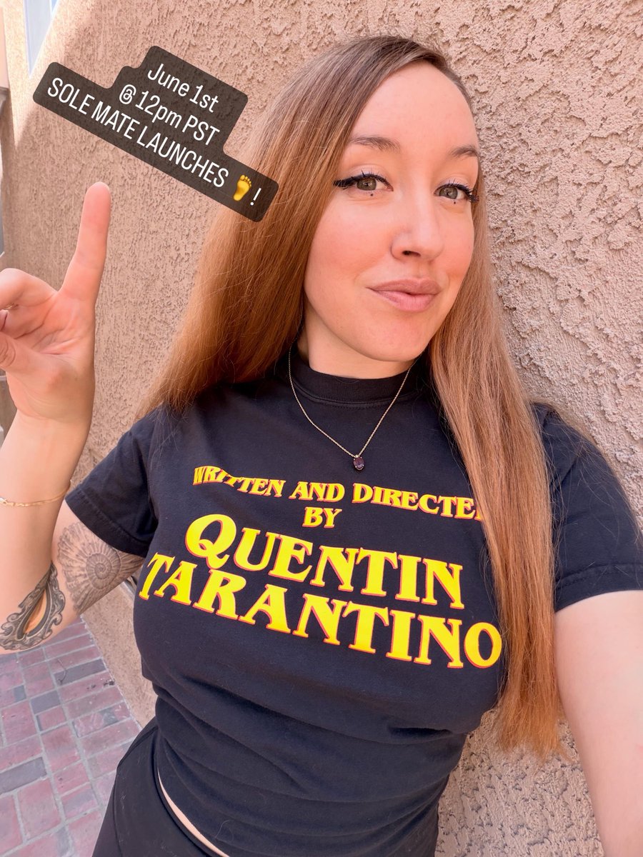 tanitarosscady's tweet photo. SOLE🦶MATE launches on KS tomorrow June 1st @ 12pm PST! Everyone tag #quentintarantino and let him know I made a #comicbook just for him 😈! #SOLEMATE #indie #comicbooks #footfetish https://t.co/BhFWuK85T4