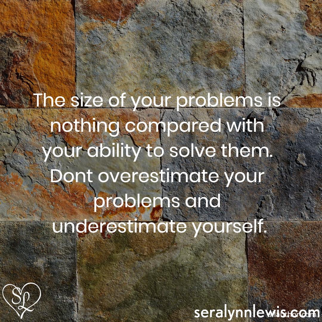 SeralynnAuthor's tweet photo. Do you over or underestimate?

#problemsolving 
#problems #problemsolver #problemsolved https://t.co/WDRAOgGhQL
