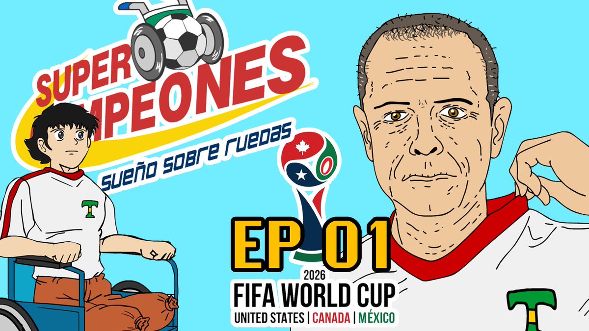 rulobarrera's tweet photo. AMIGOS, ¿ME AYUDAN CON UN RETUITCITO? Que hay nueva mini-temporada del mundial 2026 de Supercampeones: Sueño Sobre Ruedas 😃
👉🏽👉🏽https://t.co/oqBhrxZd2q
Con voces de @morfosaurio y @orlandonomas https://t.co/6s5eLm7ez5