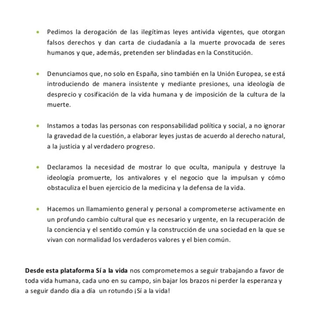 FamiliaMayores's tweet photo. Gracias! 💚 Seguid celebrando la vida! Compartimos por aquí el manifiesto #Sialavida2026 💪💪 https://t.co/LJ3xI2CSan