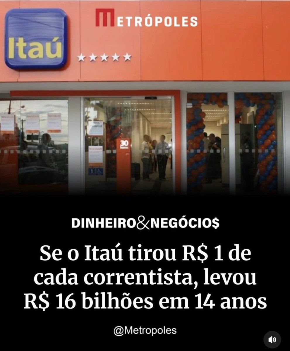 EuAlePavanelli's tweet photo. Desde que me conheço por gente meu pai me dizia que banqueiros são ladrões de pobre.
"Tiram - que seja - 1 centavo de cada pessoa e 'lucram' milhões e milhões de cruzeiros." https://t.co/1UxXX5RwsG